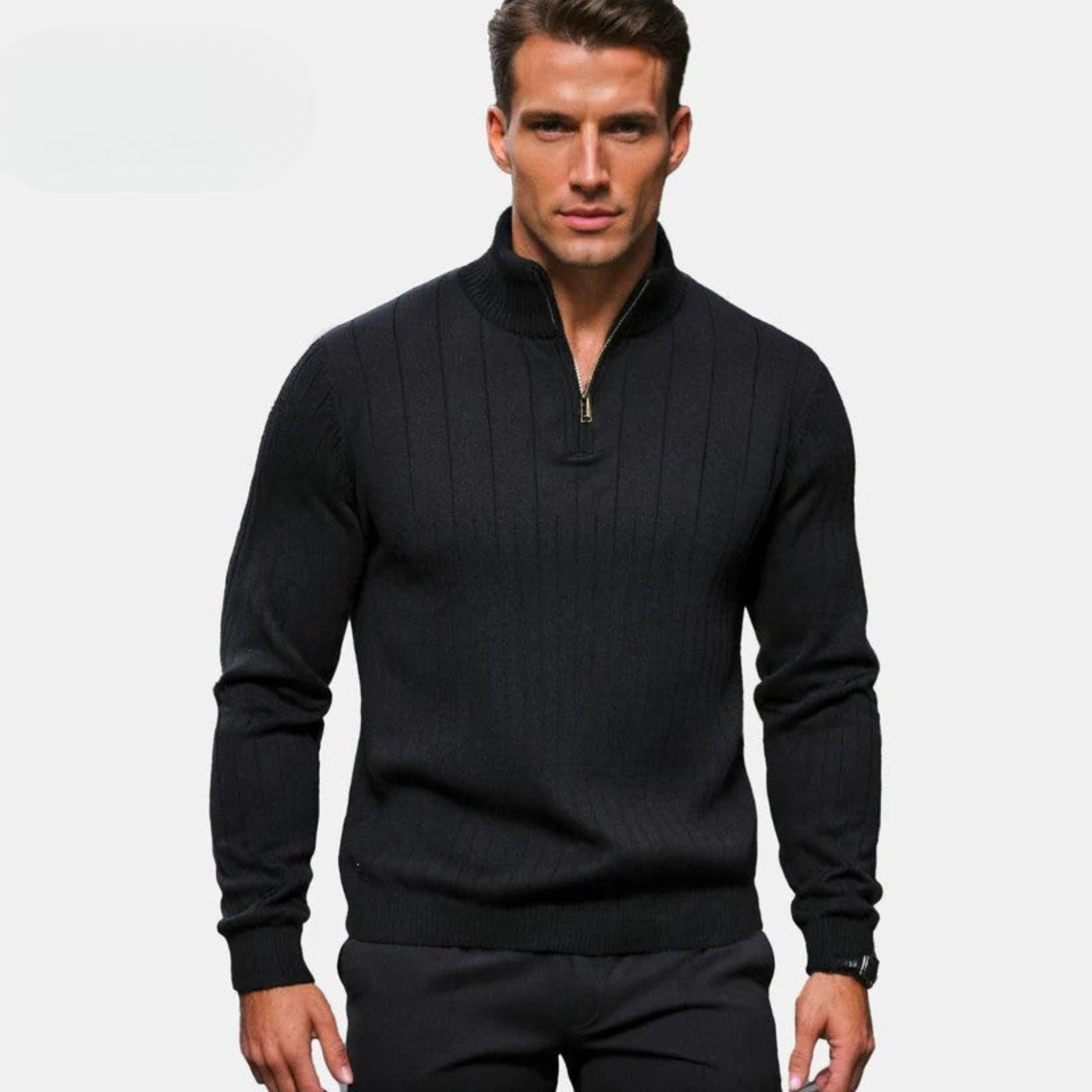 Sweatshirt mit Reißverschluss