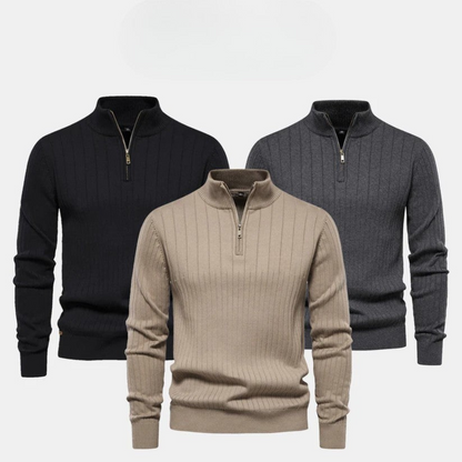 Sweatshirt mit Reißverschluss